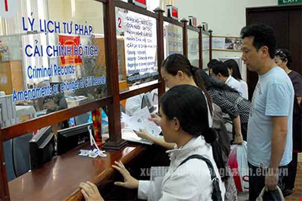 Đi xuất khẩu lao động cần lý lịch tư pháp số mấy