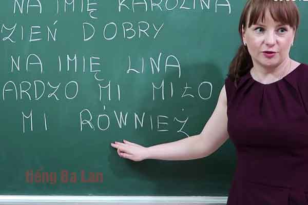 Học Bảng chữ cái tiếng Ba Lan