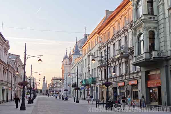 Thành phố Lodz Ba Lan