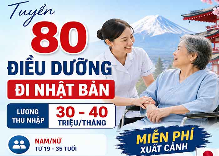 Đơn hàng điều dưỡng Nhật Bản Đơn hàng điều dưỡng Nhật Bản