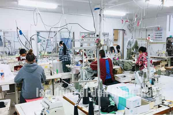 Đơn hàng may Nhật Bản