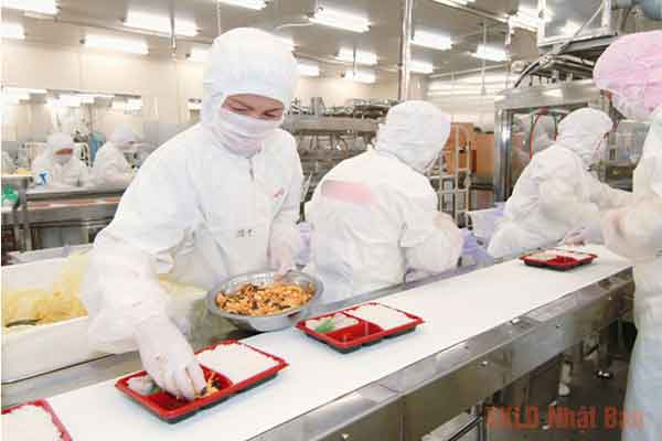 Đơn hàng thực phẩm Nhật Bản