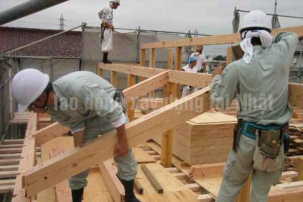 đơn hàng xây dựng tại Nhật Bản