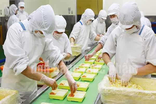 Đơn hàng cơm hộp Nhật Bản