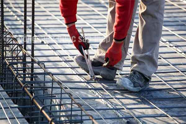 Công việc buộc thép tại Nhật Bản