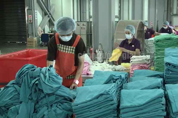 Đơn hàng giặt là tại Đài Loan