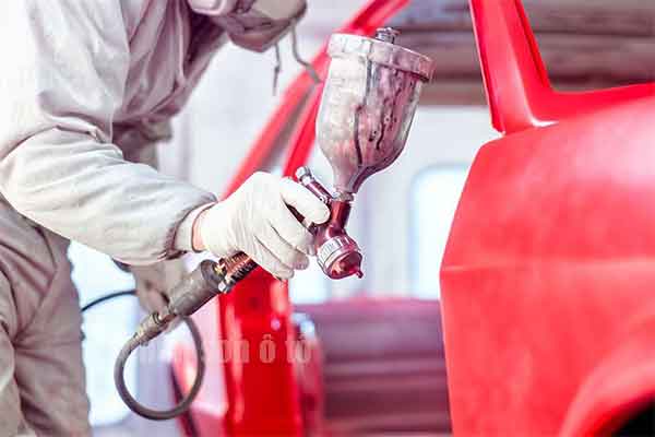 Đơn hàng sơn ô tô Nhật Bản