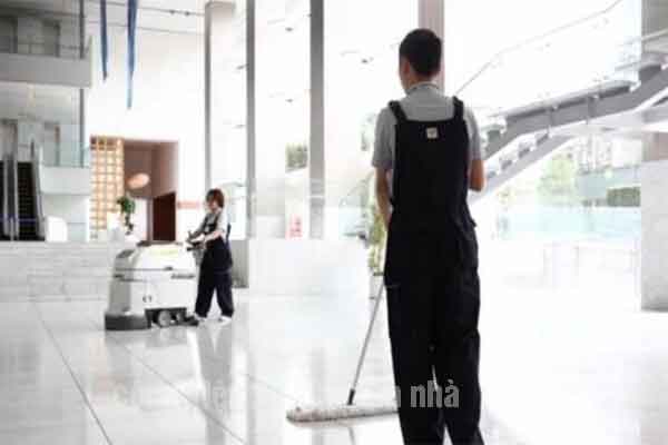 Đơn hàng vệ sinh toà nhà Nhật Bản