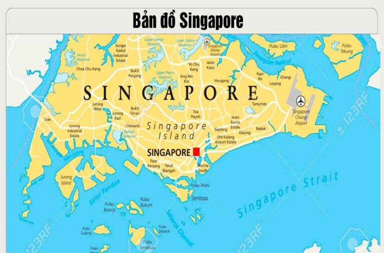 Bản Đồ Singapore