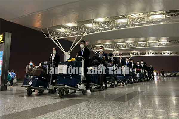 Hình ảnh lao động đi nhật