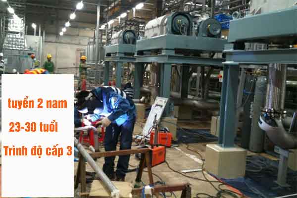 Đơn hàng Thiên Thăng tuyển 2 lao động phổ thông đi Đài Loan