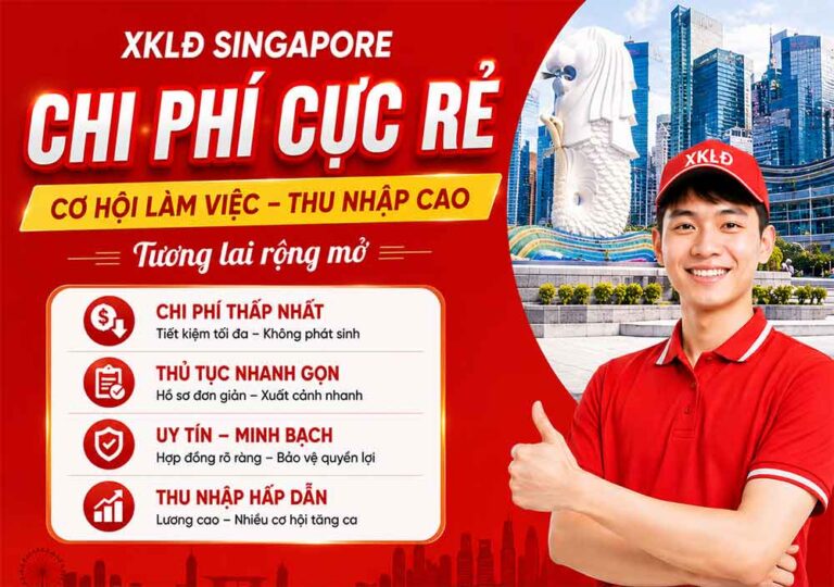 Chi phí đi XKLĐ Singapore