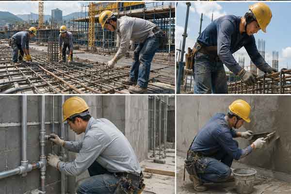 Công ty Vạn Bảo Đài Loan tuyển 21 nam nữ làm nghề xây dựng