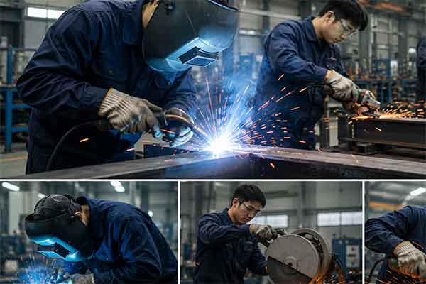 Đơn hàng tuyển 2 Nam hàn xì làm tại Công ty Thượng Hâm Đài Loan