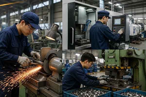 Đơn hàng tuyển 2 Nam thao tác máy làm tại Công ty Duệ Thái-Đài Loan