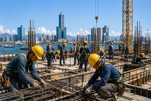 Tuyển 30 Nam làm xây dựng tại Cao Hùng
