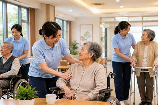 Viện dưỡng lão Trường Sinh Hoa Liên-Đài Loan tuyển 5 hộ lý