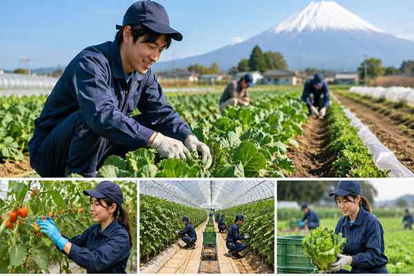 Xuất khẩu lao động Nhật Bản đơn nông nghiệp
