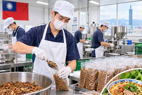 Đơn hàng Công ty Tế Sinh tuyển 2 nam làm gia vị bún phở tại Vân Lâm, Đài Loan