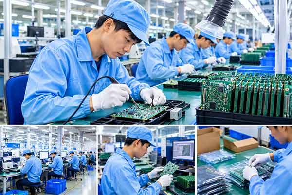 Đơn hàng tuyển 5 Nam xkld Đài Loan làm điện tử