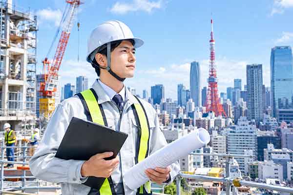 Đơn hàng tuyển 8 kỹ sư giám sát xây dựng làm việc tại Tokyo