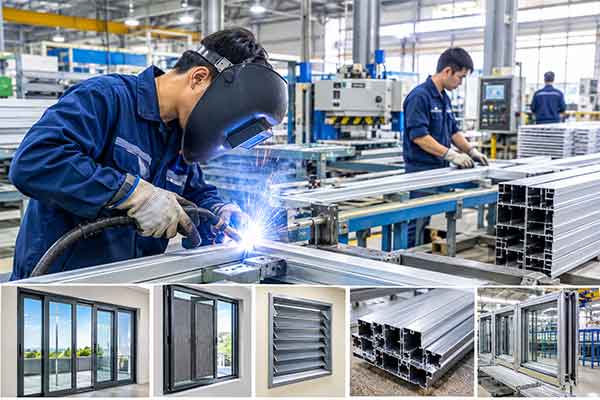 Đơn Nhà máy Nhật Tường tuyển 2 Nam sản xuất các loại cửa nhôm