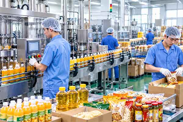 Nhà máy Giai Cách tại Đài Loan tuyển 2 nam sản xuất thực phẩm