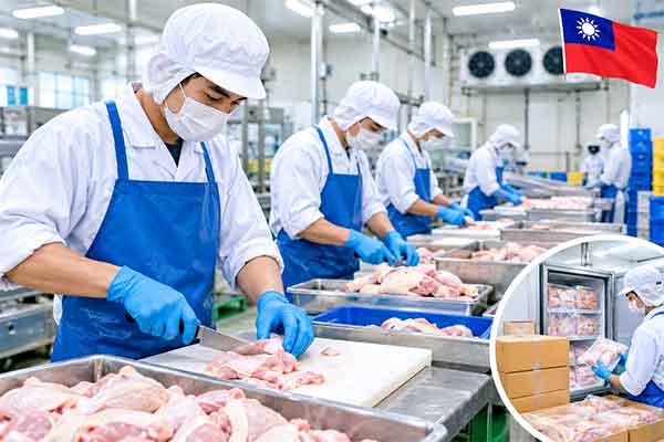 Tuyển 2 nam chế biến gà đông lạnh tại Gia Nghĩa- Đài Trung