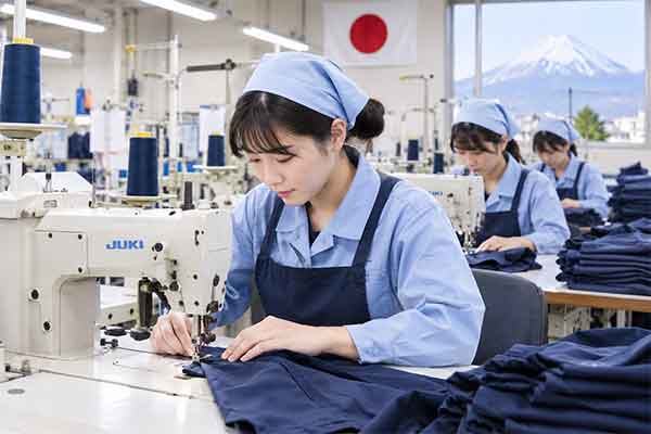 Con đường đi xuất khẩu lao động Nhật Bản làm nghề may mặc