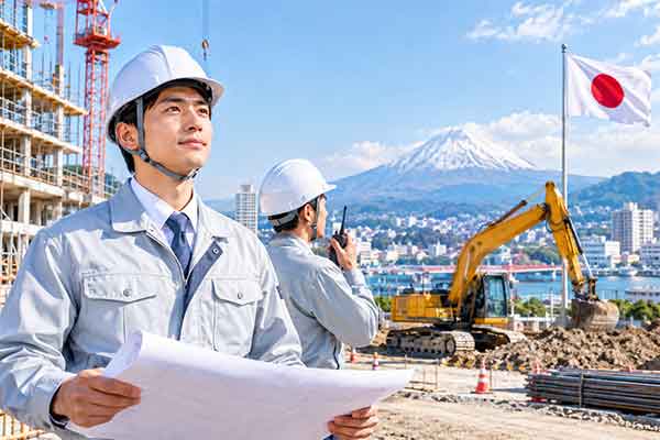Đơn hàng 5 Kỹ sư vận hành máy xây dựng tại Hyogo