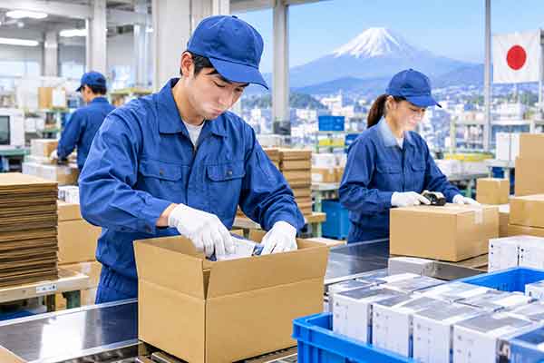 Đơn hàng đóng gói công nghiệp tại Kanagawa tuyển 8 Nam